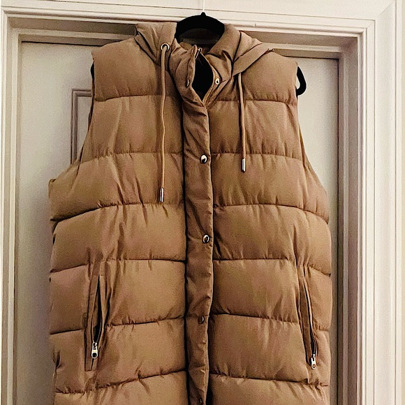 Stoosh Jackets & Blazers - Long Puffer Vest (Large)